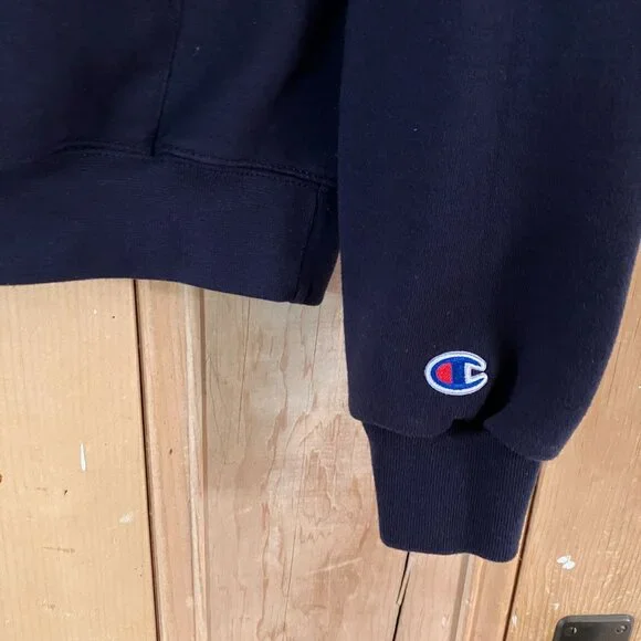 Champion Mens Vintage Y2K Sonoma State Embroidered Hoodie Size Small Blue SP EXC - Picture 4 of 10